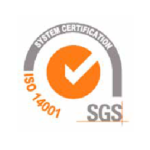 SGS Iso 14001 certification Actys Packaging